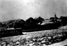 1956年崇福寺全景，寺左为农禅之田地。