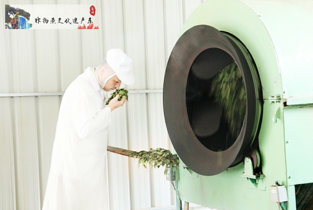 照片1（黄少生制茶之“摇青”）