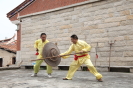 图72    桃源育英武馆武术队员的太祖拳表演     摄影：孙秀锦