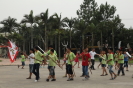 图10    新步小学狮阵的阵法演练    摄影：孙秀锦