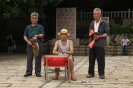 图63  桃源狮阵鼓乐队    摄影：孙秀锦
