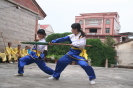 图70   桃源育英武馆武术队员的太祖拳表演     摄影：孙秀锦