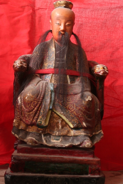 图54    吴公真仙神像   摄影：孙秀锦