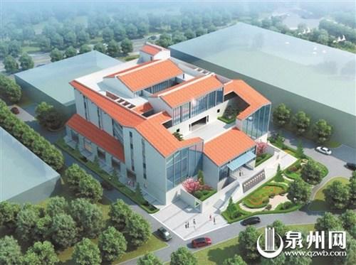 中国侨网“非遗”馆改建项目效果图（陈智勇 翻拍）